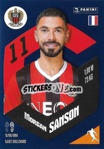 Sticker Morgan Sanson - Foot 2023-2024
 n. 324 - Panini