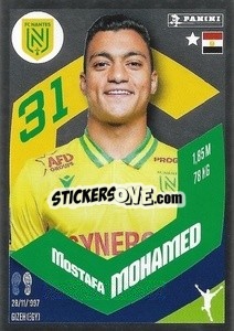 Sticker Mostafa Mohamed (L'As) - Foot 2023-2024
 n. 296 - Panini