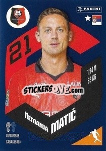 Sticker Nemanja Matić - Foot 2023-2024
 n. 389 - Panini