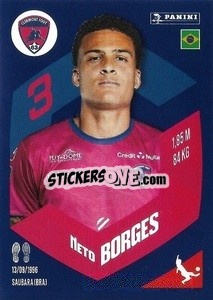 Sticker Neto Borges - Foot 2023-2024
 n. 48 - Panini
