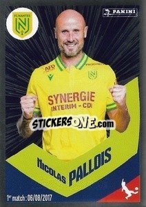 Sticker Nicolas Pallois (Fidèle au Poste) - Foot 2023-2024
 n. 276 - Panini