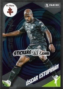 Sticker Óscar Estupiñán (Metz) - Foot 2023-2024
 n. 302 - Panini