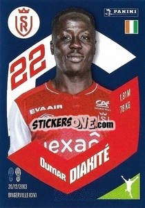 Sticker Oumar Diakité - Foot 2023-2024
 n. 371 - Panini