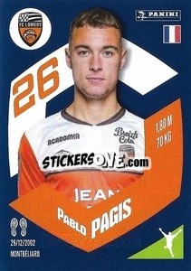 Figurina Pablo Pagis - Foot 2023-2024
 n. 150 - Panini