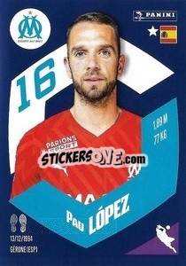 Sticker Pau López - Foot 2023-2024
 n. 191 - Panini