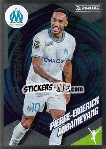 Sticker Pierre-Emerick Aubameyang (OM) - Foot 2023-2024
 n. 300 - Panini
