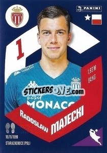 Sticker Radosław Majecki - Foot 2023-2024
 n. 235 - Panini