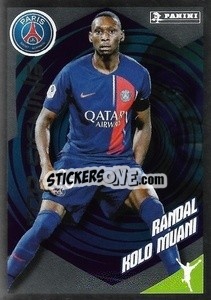 Sticker Randal Kolo Muani (PSG) - Foot 2023-2024
 n. 444 - Panini