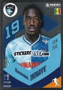 Sticker Rassoul Ndiaye (Le Génie) - Foot 2023-2024
 n. 77 - Panini