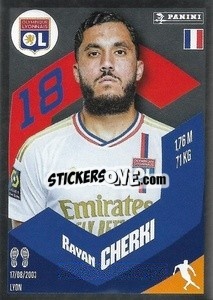 Sticker Rayan Cherki (Le Génie) - Foot 2023-2024
 n. 177 - Panini