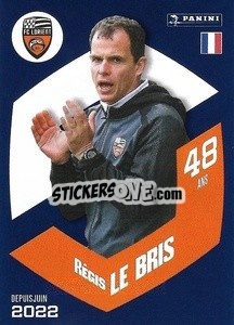 Figurina Régis Le Bris (Lorient) - Foot 2023-2024
 n. 7 - Panini