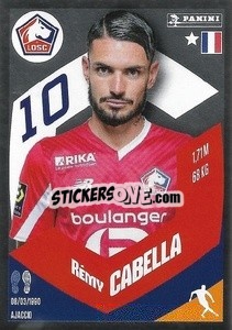 Sticker Rémy Cabella (Le Génie) - Foot 2023-2024
 n. 120 - Panini