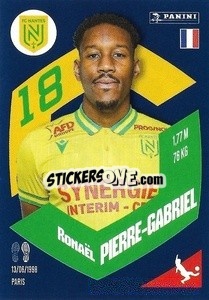 Sticker Ronaël Pierre-Gabriel - Foot 2023-2024
 n. 285 - Panini