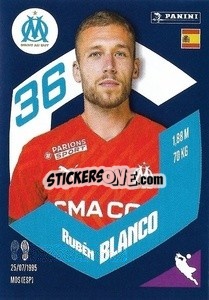 Sticker Rubén Blanco - Foot 2023-2024
 n. 190 - Panini