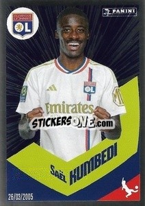 Sticker Saël Kumbedi (Le Talent) - Foot 2023-2024
 n. 167 - Panini