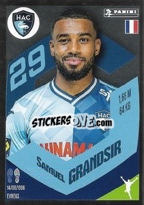 Sticker Samuel Grandsir (L'As) - Foot 2023-2024
 n. 83 - Panini