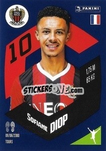 Sticker Sofiane Diop - Foot 2023-2024
 n. 327 - Panini