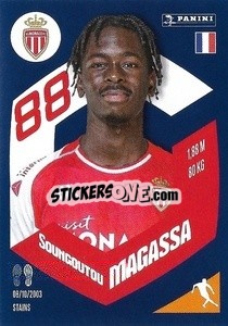Sticker Soungoutou Magassa - Foot 2023-2024
 n. 246 - Panini