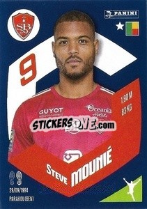 Figurina Steve Mounié - Foot 2023-2024
 n. 40 - Panini