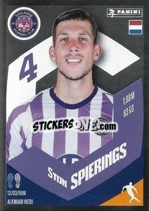 Sticker Stijn Spierings (Le Génie) - Foot 2023-2024
 n. 435 - Panini