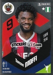 Sticker Terem Moffi (L'As) - Foot 2023-2024
 n. 330 - Panini