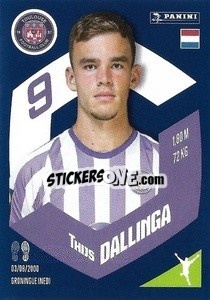 Sticker Thijs Dallinga - Foot 2023-2024
 n. 437 - Panini