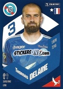 Sticker Thomas Delaine - Foot 2023-2024
 n. 403 - Panini