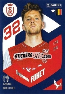 Sticker Thomas Foket - Foot 2023-2024
 n. 362 - Panini