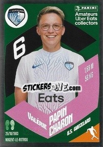 Sticker Valérie Papin Charon (US Guecelard) - Foot 2023-2024
 n. UE01 - Panini