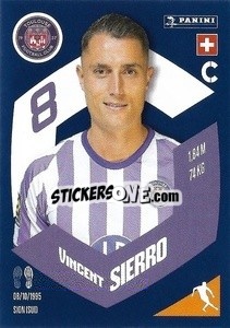 Sticker Vincent Sierro - Foot 2023-2024
 n. 434 - Panini