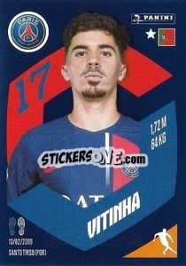 Sticker Vitinha - Foot 2023-2024
 n. 346 - Panini