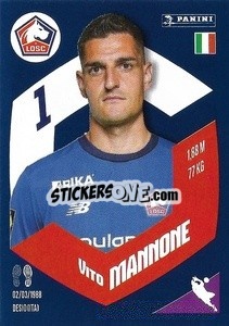Sticker Vito Mannone - Foot 2023-2024
 n. 113 - Panini