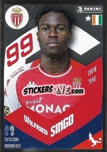 Sticker Wilfried Singo (Le Roc) - Foot 2023-2024
 n. 240 - Panini