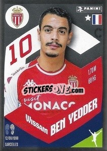 Sticker Wissam Ben Yedder (L'As) - Foot 2023-2024
 n. 250 - Panini