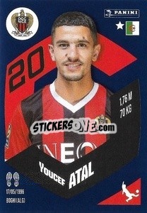 Sticker Youcef Atal - Foot 2023-2024
 n. 315 - Panini