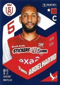 Sticker Yunis Abdelhamid - Foot 2023-2024
 n. 359 - Panini