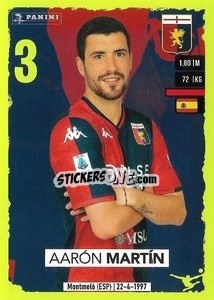 Sticker Aarón Martín - Calciatori 2023-2024
 n. 163 - Panini