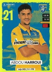 Sticker Abdou Harroui