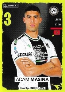 Sticker Adam Masina - Calciatori 2023-2024
 n. 492 - Panini