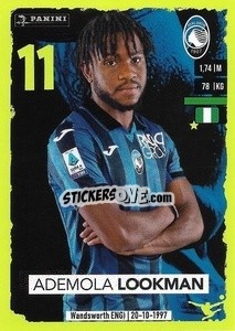 Sticker Ademola Lookman - Calciatori 2023-2024
 - Panini