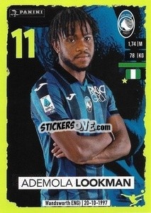 Figurina Ademola Lookman - Calciatori 2023-2024
 - Panini