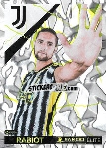 Sticker Adrien Rabiot (Elite) - Calciatori 2023-2024
 n. 255 - Panini