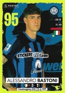 Sticker Alessandro Bastoni - Calciatori 2023-2024
 n. 210 - Panini