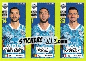 Cromo Alessandro Bellemo / Moutir Chajia / Lucas Da Cunha - Calciatori 2023-2024
 - Panini