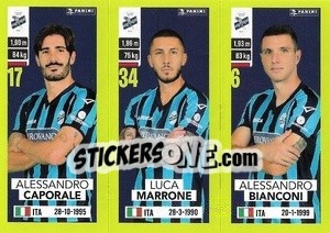 Cromo Alessandro Caporale / Luca Marrone / Alessandro Bianconi