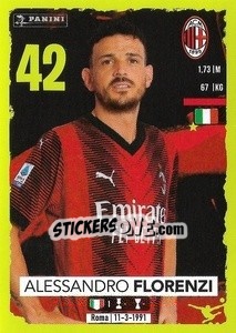 Sticker Alessandro Florenzi - Calciatori 2023-2024
 - Panini