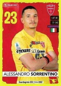 Sticker Alessandro Sorrentino - Calciatori 2023-2024
 - Panini