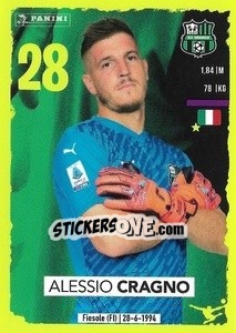 Figurina Alessio Cragno - Calciatori 2023-2024
 - Panini