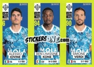Cromo Alessio Iovine / Ben Lhassine Kone / Simone Verdi - Calciatori 2023-2024
 - Panini
