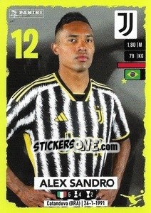 Sticker Alex Sandro - Calciatori 2023-2024
 n. 235 - Panini